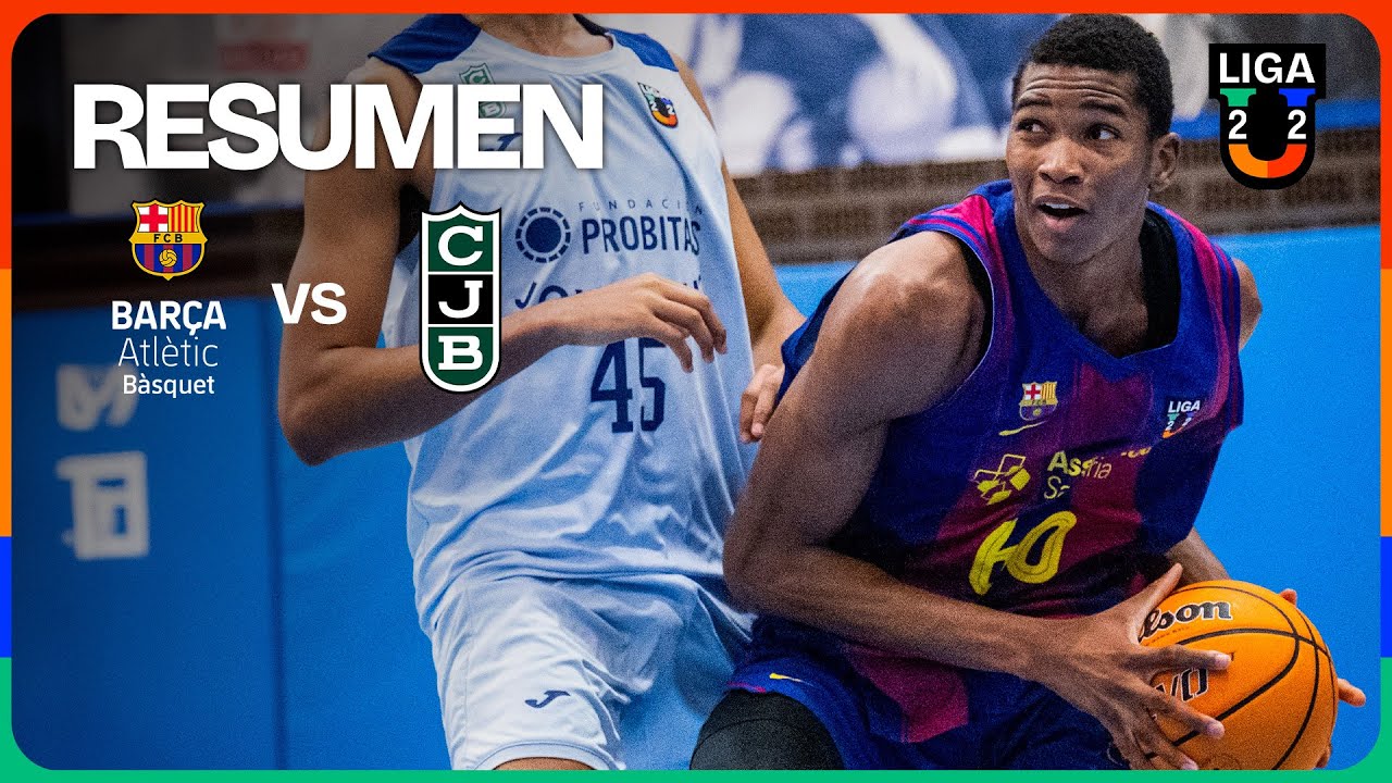 Barça Atlètic - Joventut Badalona RESUMEN U22 | Liga U 2025-26 Jornada 1 Fase 2