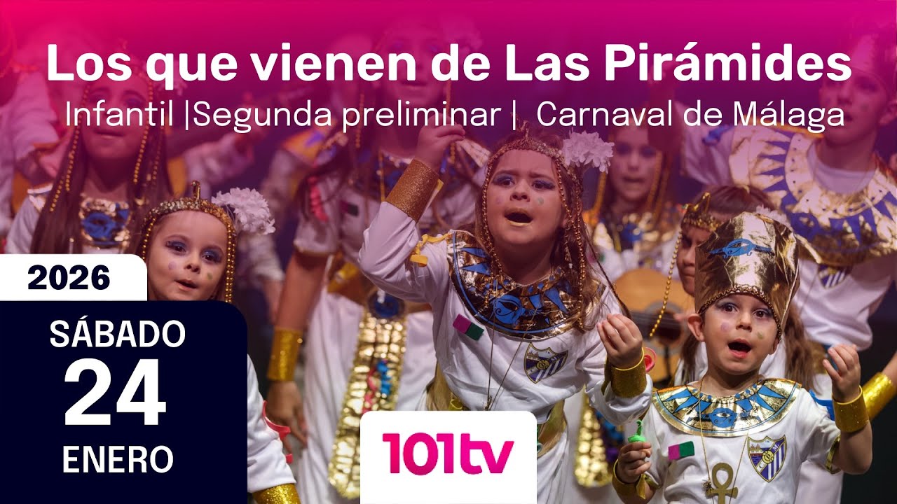 #COACMLG 🔴 Los que vienen de Las Pirámides (Agrupación infantil) | Segunda preliminar | Teatro ESAD