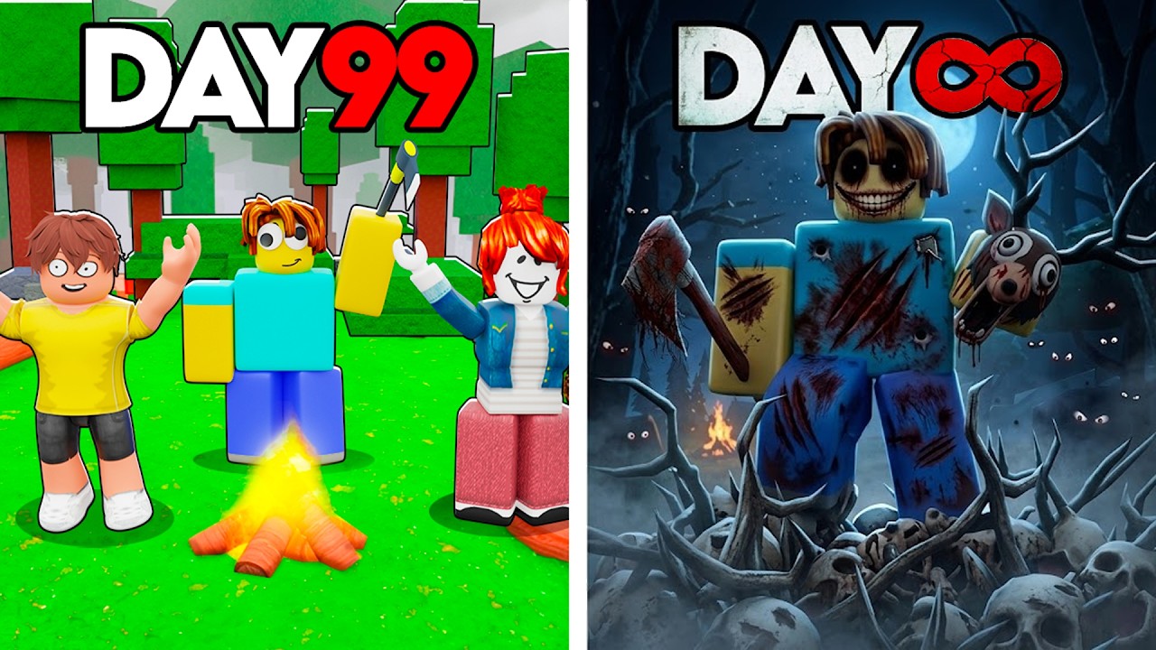 I SURVIVED Past 99 Nights in Roblox..