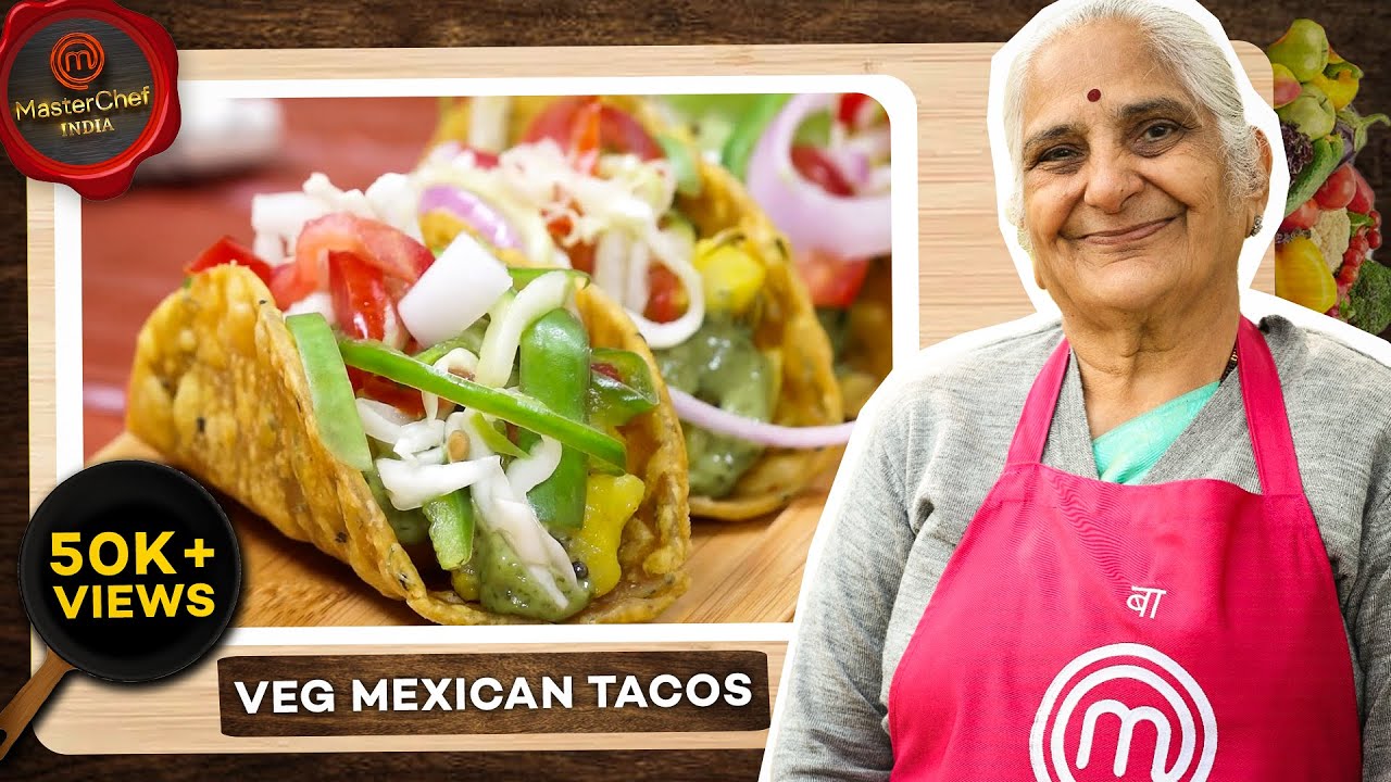 GujjuBen goes Mexican I Colorful Tacos recipe I मैक्सिकन ताको की रेसिपी I મેક્સીકન ટાકોસ ની રેસીપી