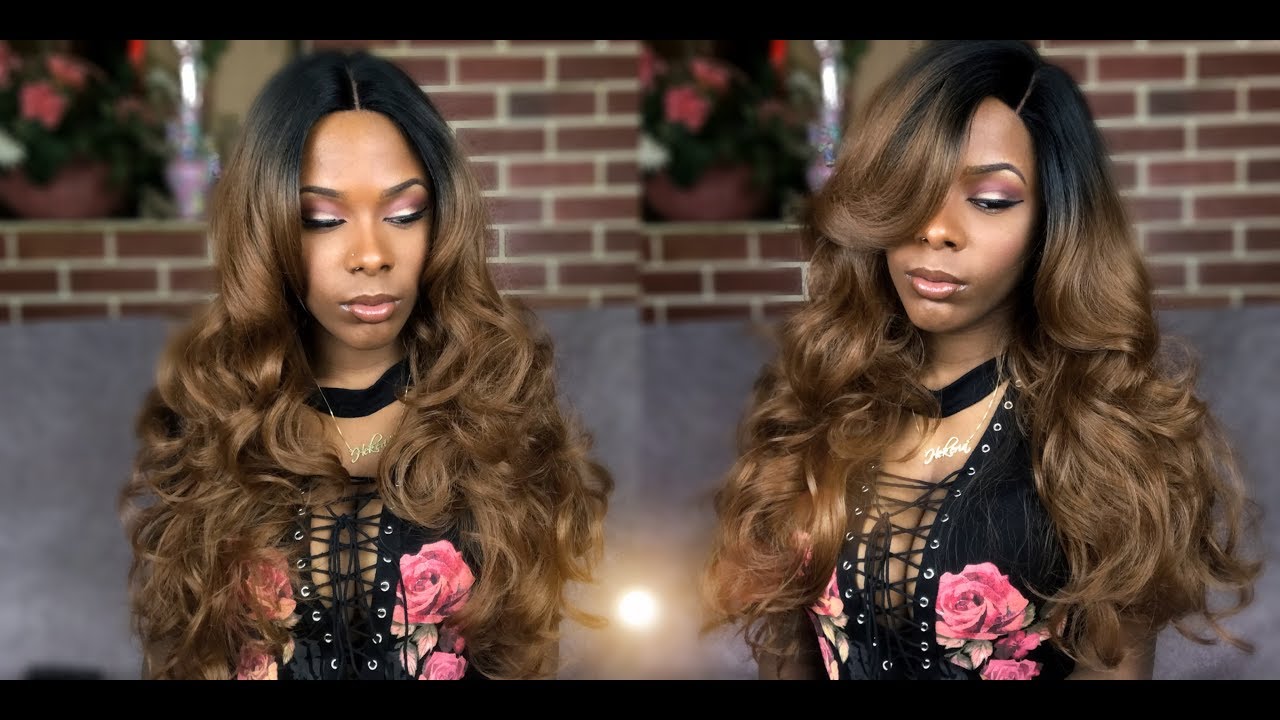 Curls For The Girls: SENSATIONNEL GOLD 4X4 SILK BASED SWISS LACE WIG - MARYAM * Hair So Fly *