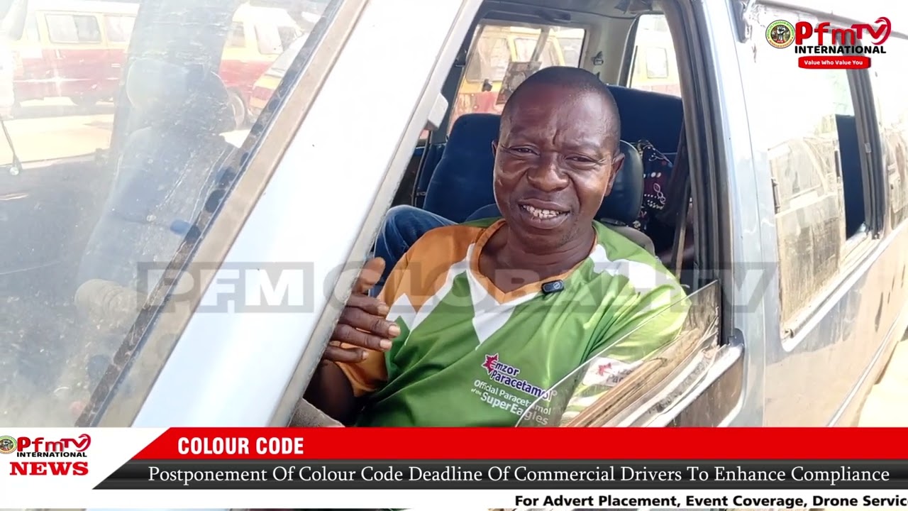Postponement of colour code deadline of commercial drivers to enhance compliance in Edo