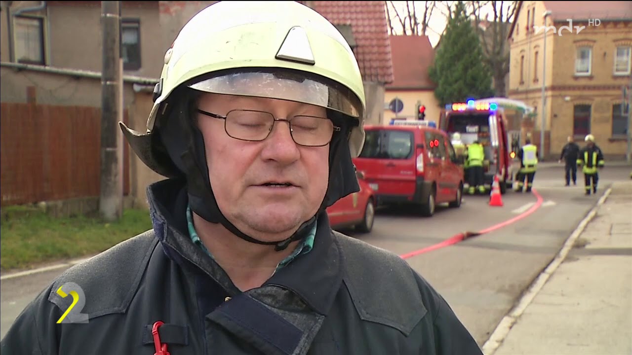 Feuerwehr Schkeuditz | Großbrand am 29.11.2017 | Bericht MDR um zwei
