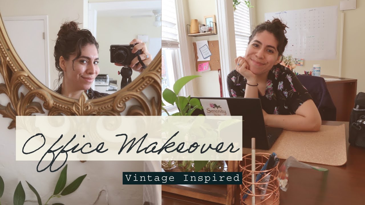Charming & Minimal Office Makeover | Simply Sherissa