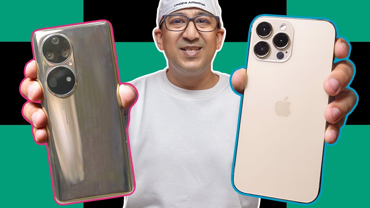 Сравнение камер iPhone 13 Pro Max и Huawei P50 Pro