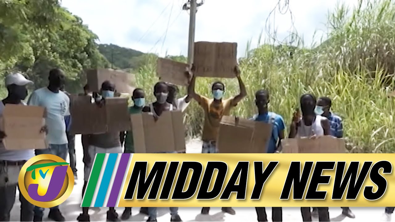 Glitch Today in Clansman Gang Trial | Poor Road Drive Taxi Strike in St. James | TVJ Midday News