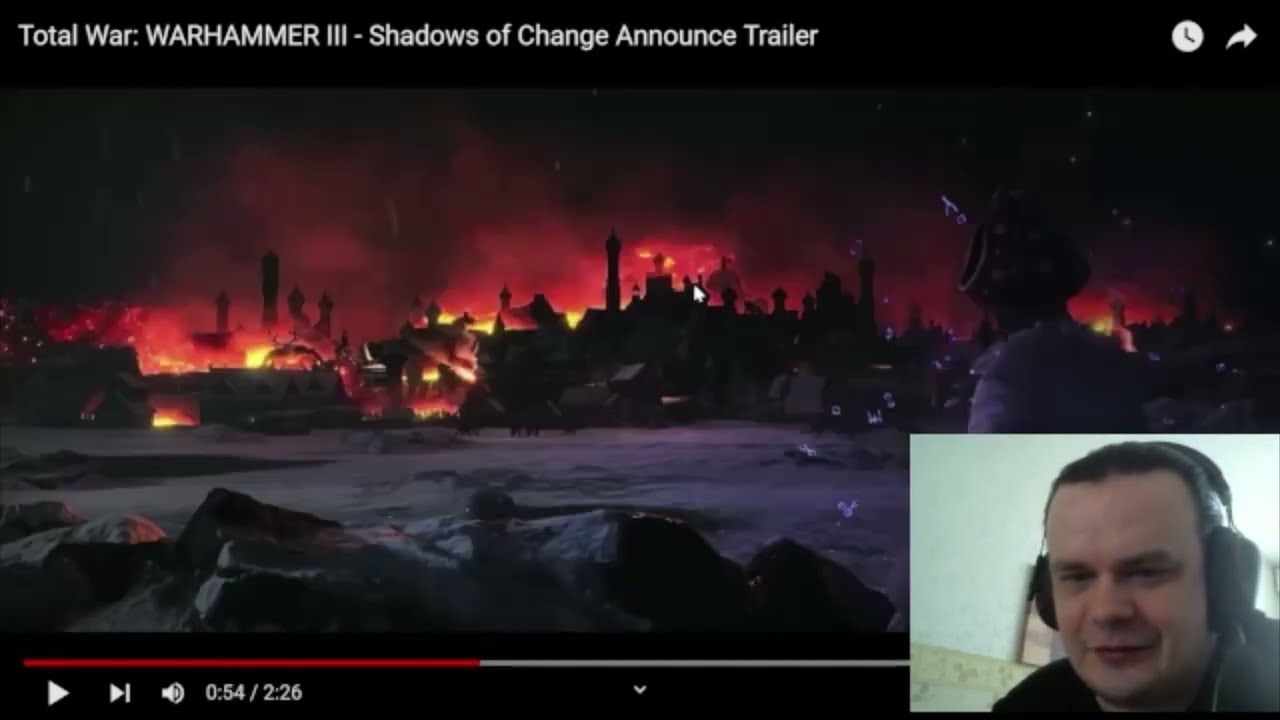 Shadows of Change Announcement Trailer REACTION Total War: Warhammer III