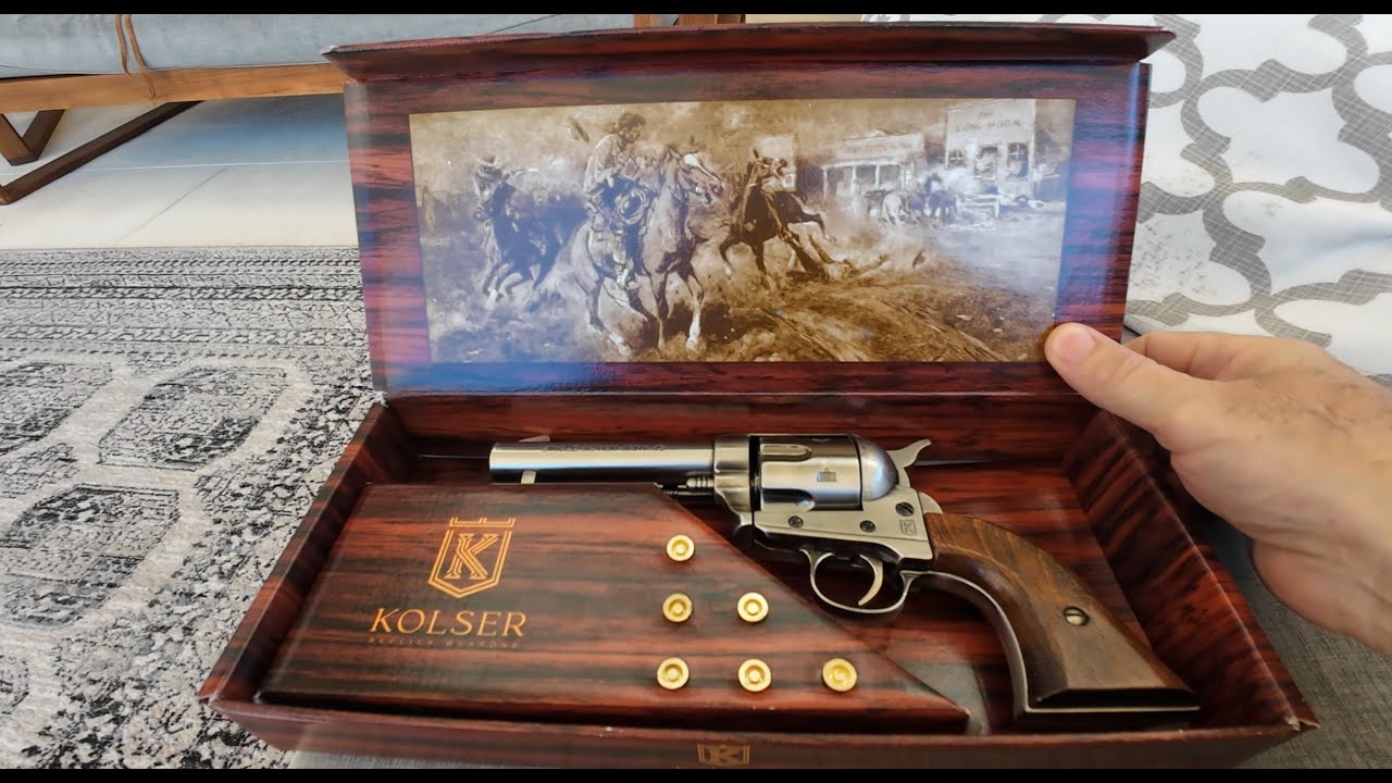 My Kolser 45 Single Action Army Replica Revolver
