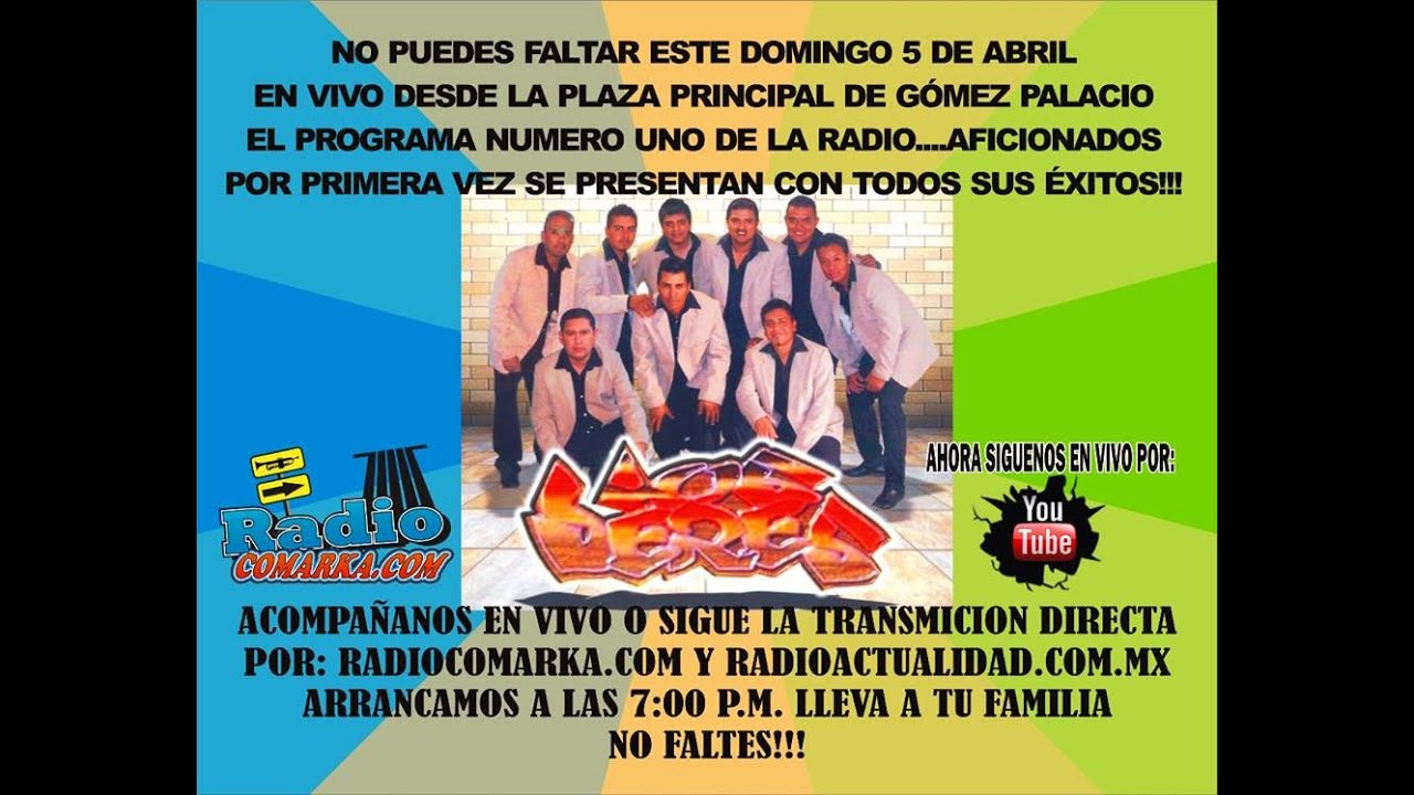 RADIO COMARKA PRESENTA: LOS JERES 5/ABRIL/2015