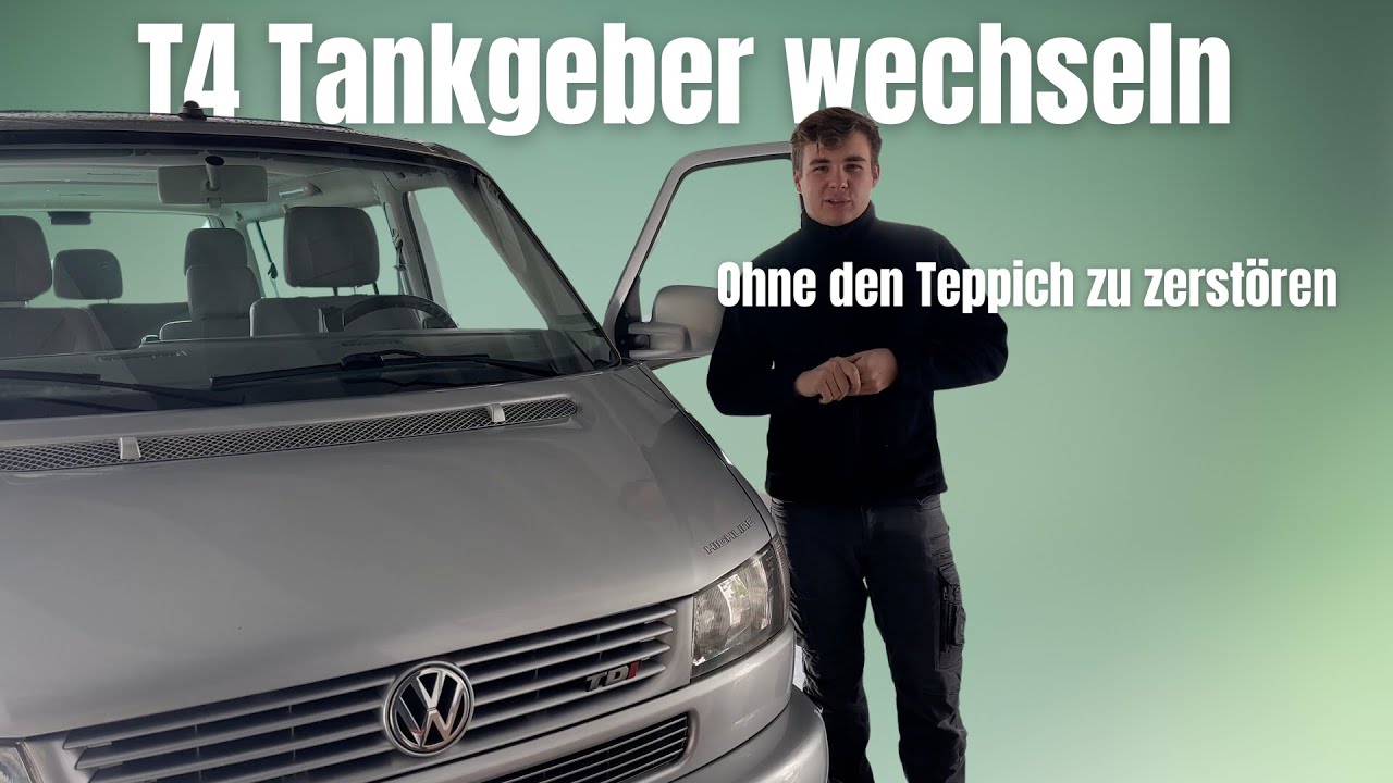 VW T4 2,5 TDI - Tankgeber wechseln - Schritt für Schritt