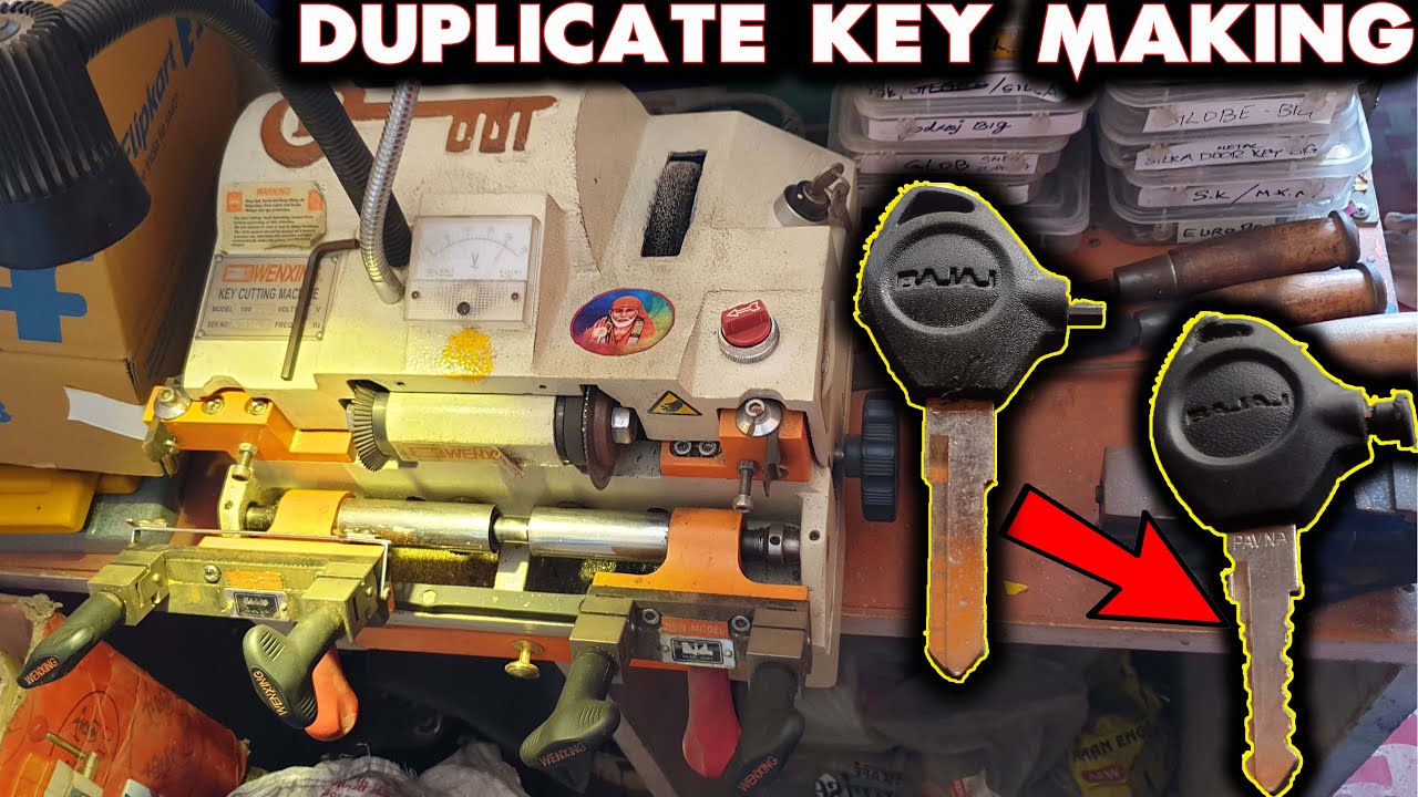 How Duplicate Key for Bike is made? | Factory Explorer