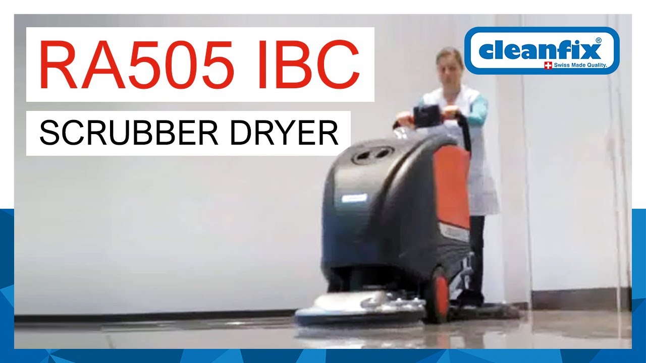 RA505 IBC - Scrubber dryer | Cleanfix