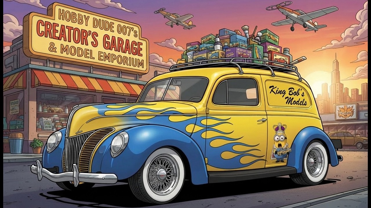 Hobby Dude 007 Content Creators Shop Truck Challenge Update 01