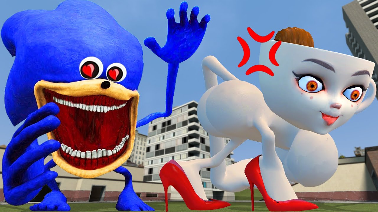 WHAT HAPPENS WHEN SONIC TAPES KICK SONIC CAPUCHINA TAPES LOVE IN GARRYS MOD!