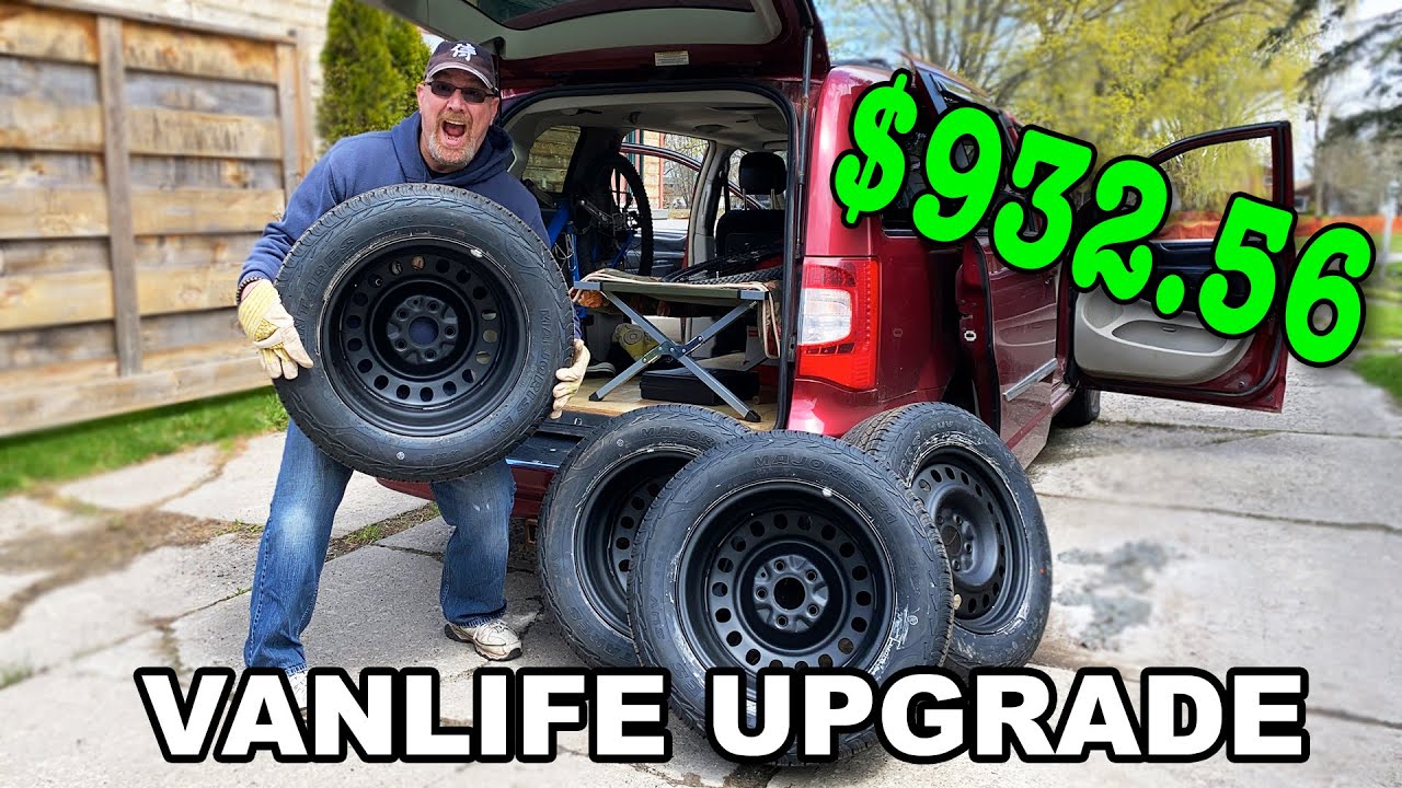 Van Life • Barrie Burger и Stealth Camper получили новые колеса #VANLIFE