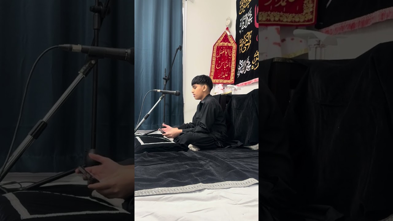 ABBAS Rizvi reciting Hizabre Dasht e Nainawa