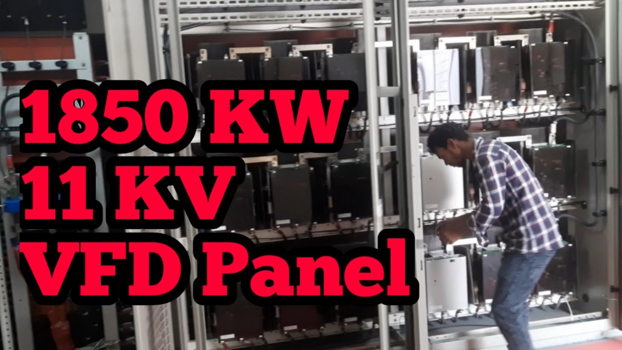 1850 KW 11 KV VFD Panel Function | @BOL BULBUL Industrial Electrical