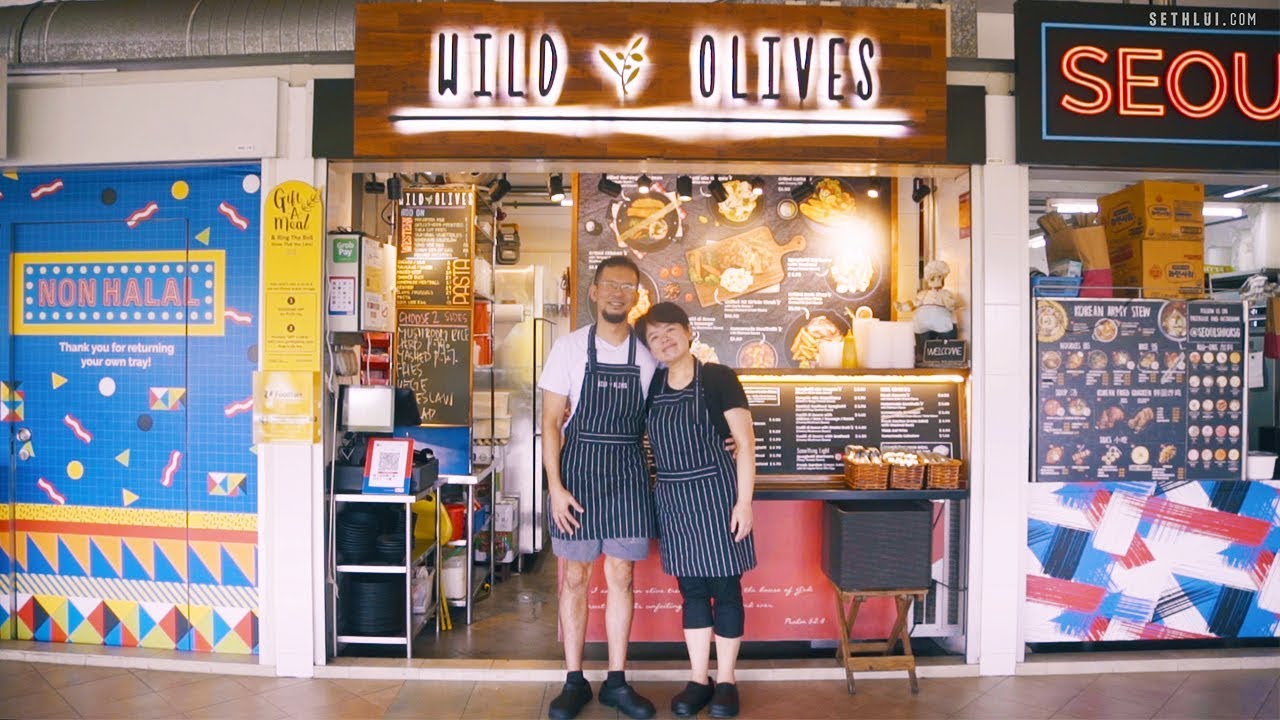 Husband & Wife Hawker Duo Strengthened Their Marriage Through Food : Wild Olives - Food Stories