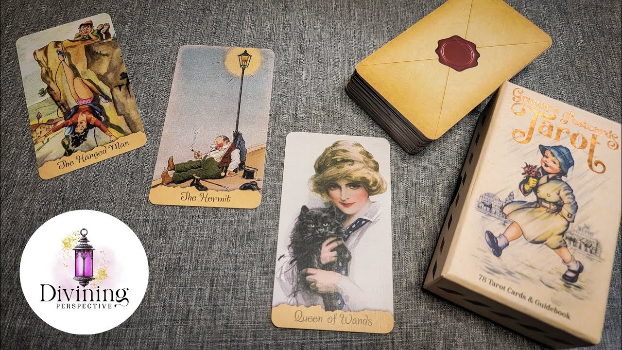 Granny's Postcard Tarot Fast Flip