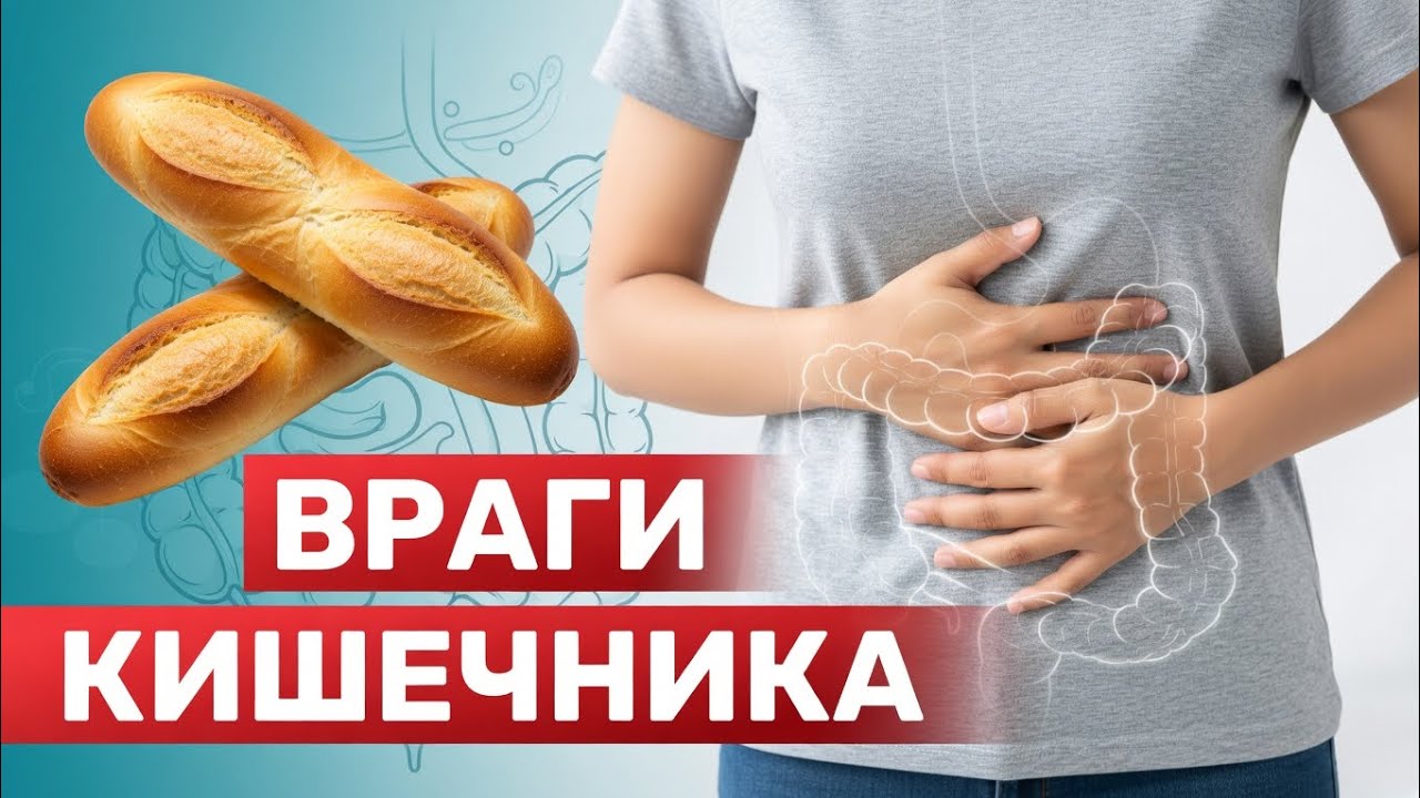 Никогда не злоупотребляйте этими 9 продуктами — они вредят кишечнику!!