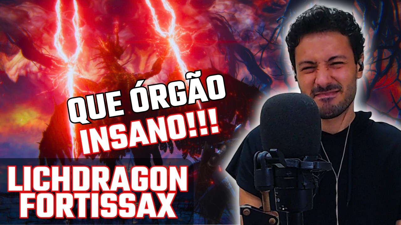 Músico reage e TOCA Lichdragon Fortissax - Elden ring OST