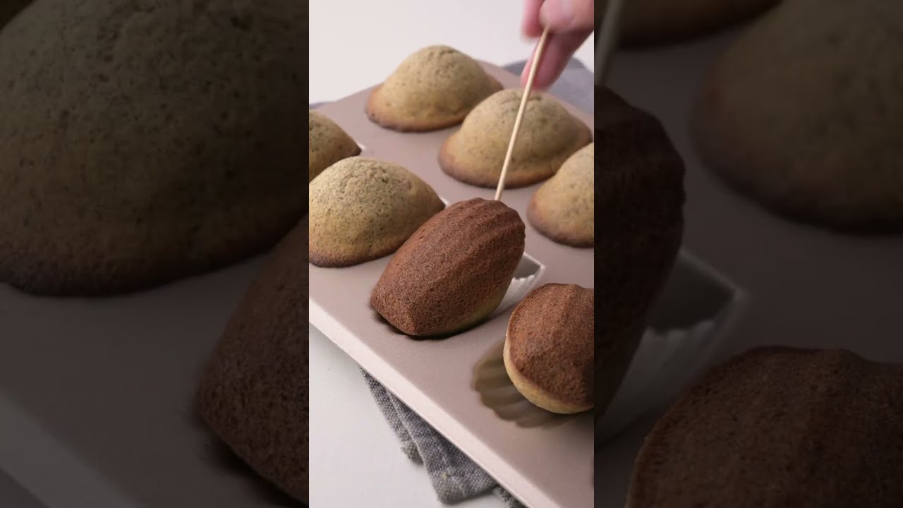 Wakoucha Madeleines, yes please. #shorts #tea #foodie
