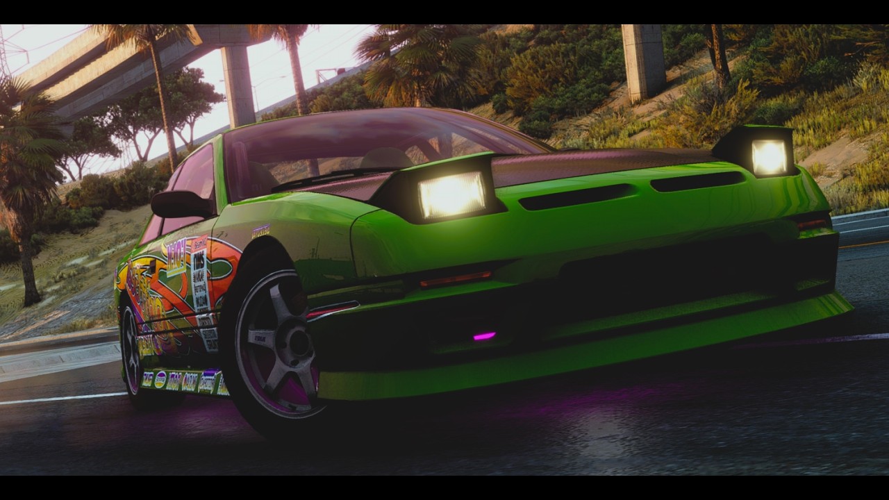 BEATIFUL Evening Drive In a JDM Tuner