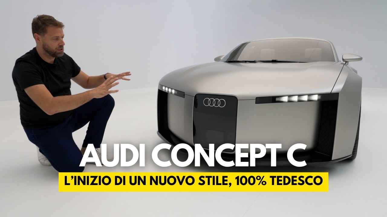 Arriva nel 2027 ed ha UN SOLO difetto... ⚠️ AUDI Concept C 