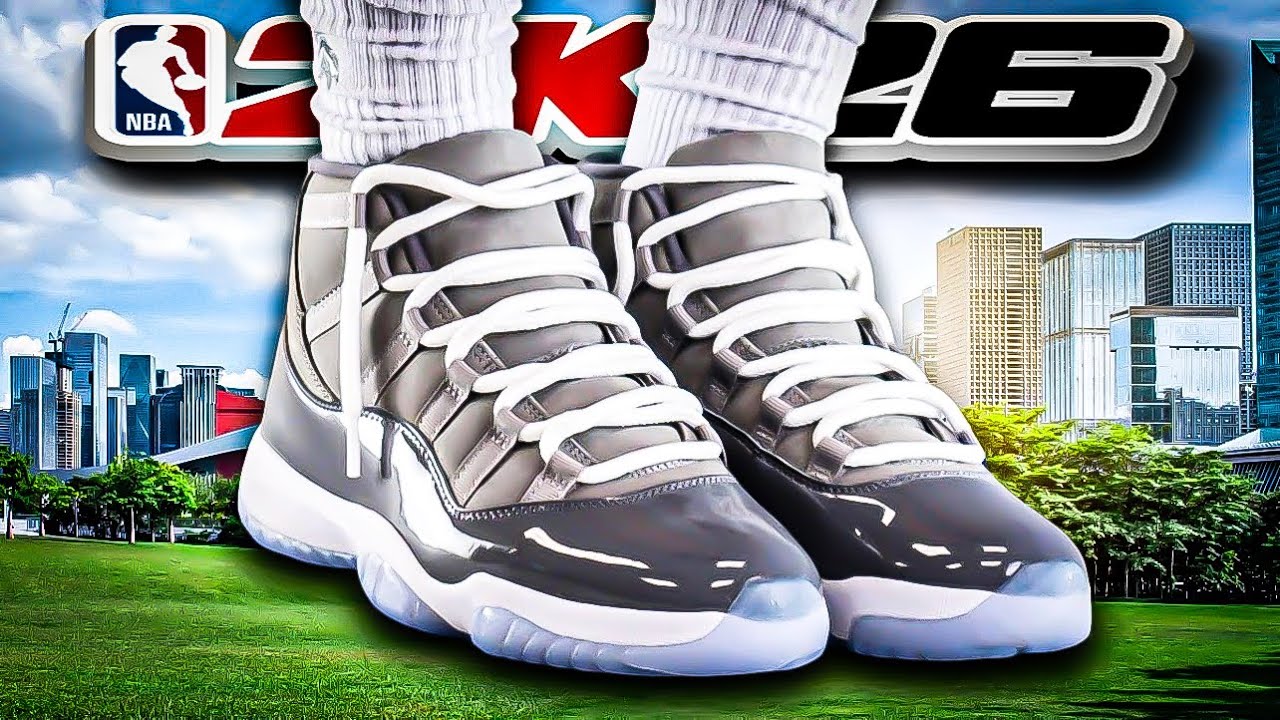 HOW TO MAKE Air Jordan 11 “Cool Grey” In NBA 2K26 Shoe Creator 