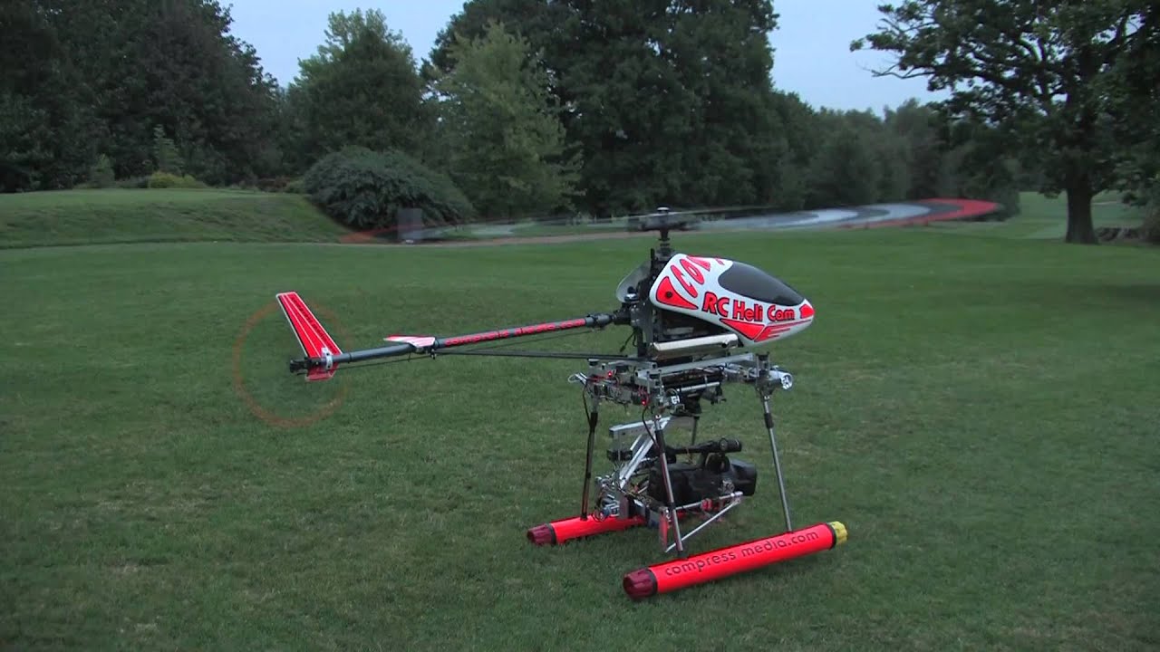 Compress RC Helicam Flight.