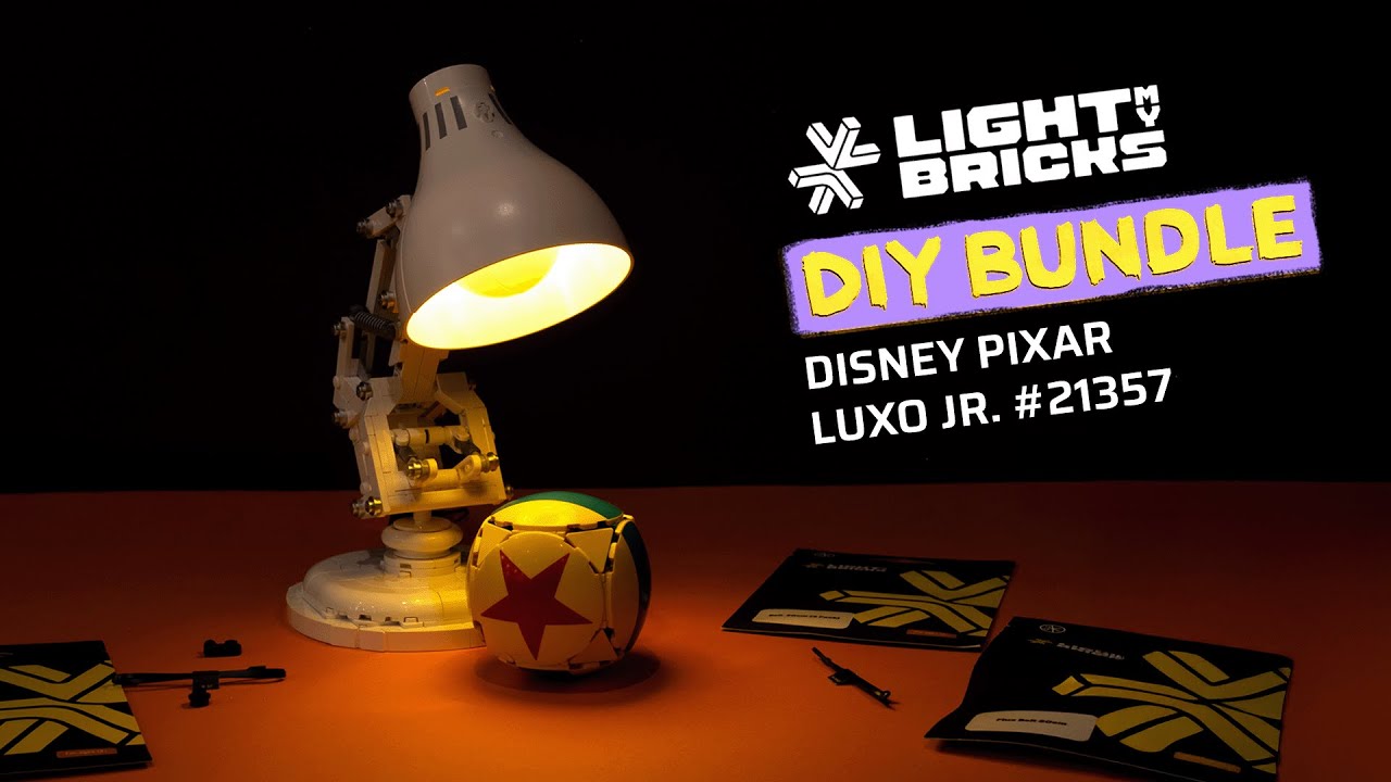 DIY Light Bundle for LEGO® Disney Pixar Luxo Jr. #21357