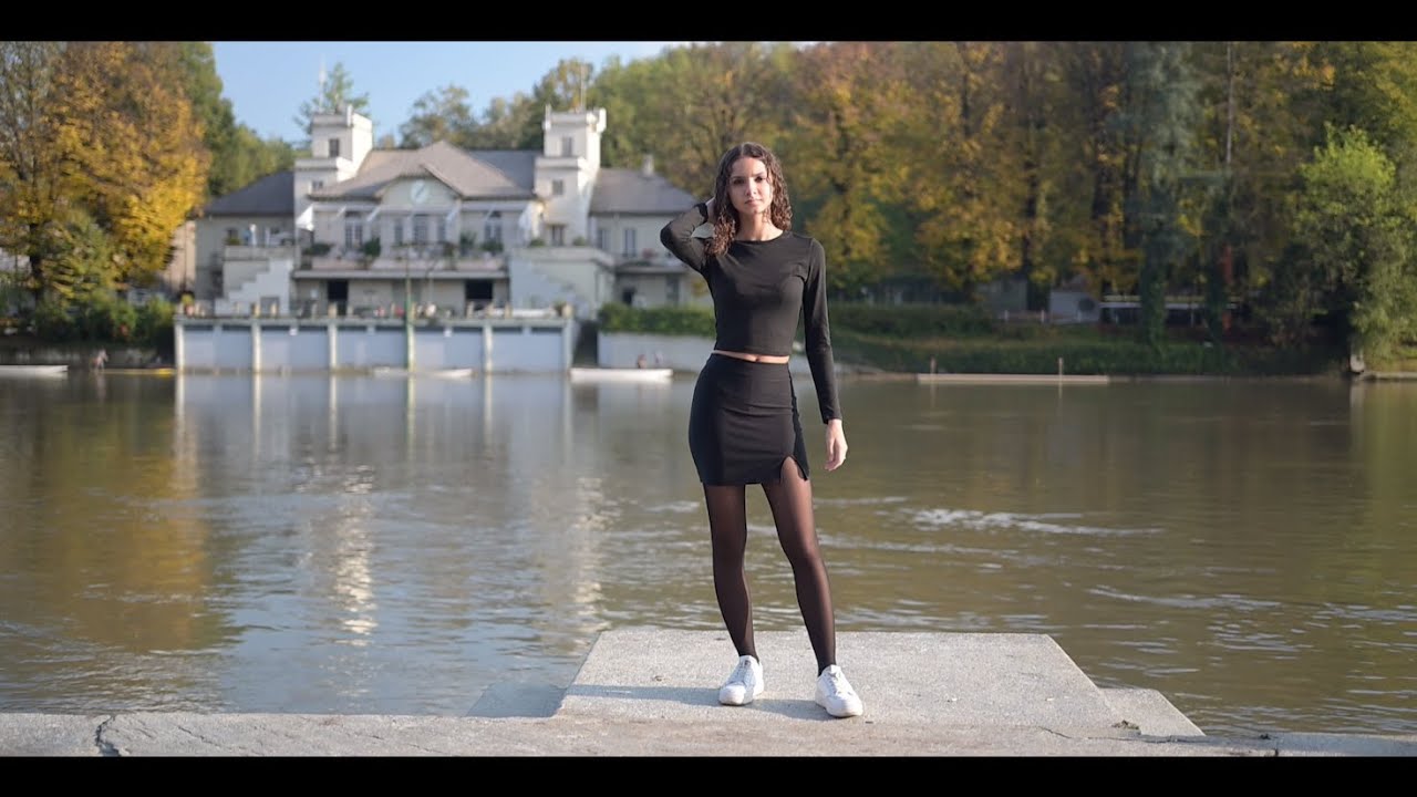 FASHION FILM CINEMATIC VIDEO PORTRAIT : Pantyhose, Stockings, Tights, Mini Skirt (4K)