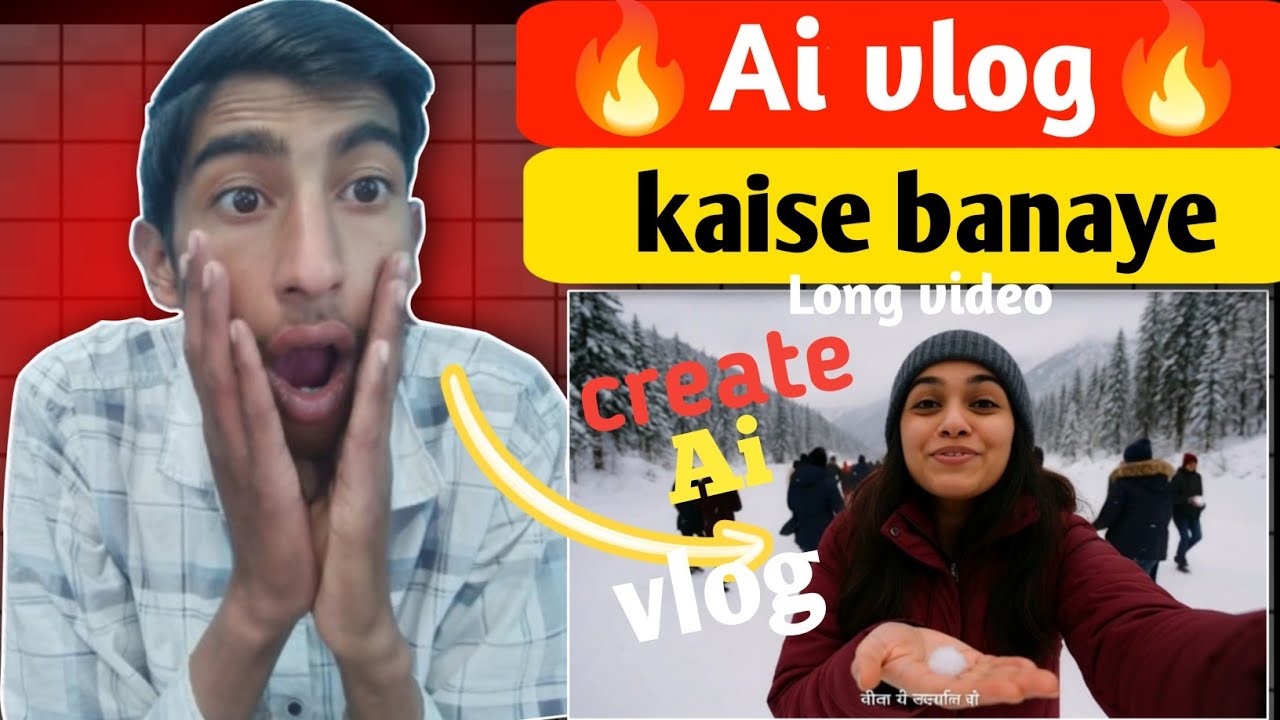 Ai vlog video kaise banaye |How to Make an AI Vlog Video |Tech Maroof 