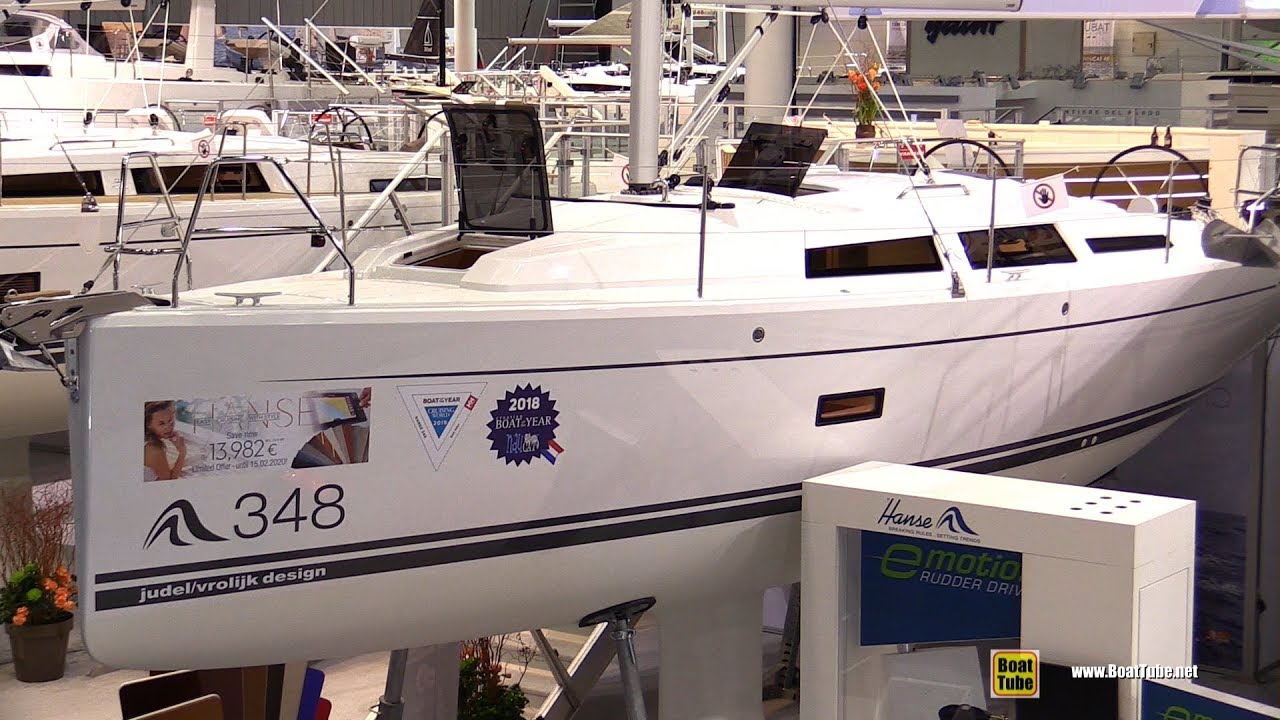 2020 Hanse 348 Sailing Yacht - Walkaround Tour - 2020 Boot Dusseldorf