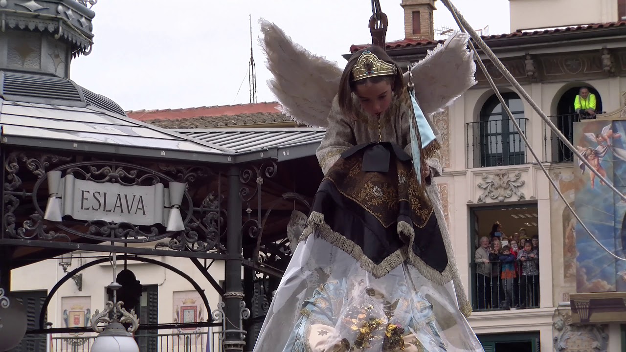 Tudela Semana Santa 2019 - Ceremonia Bajada del Ángel