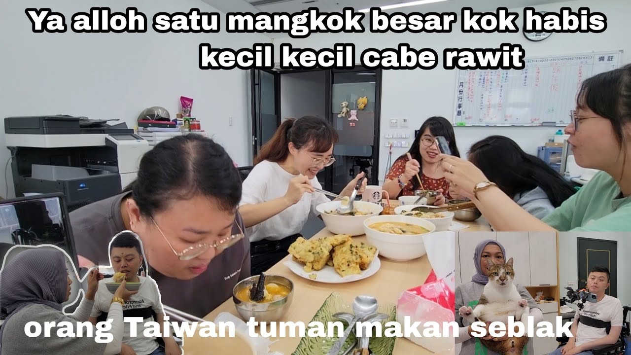 Satu Mangkok Besar Kok Bisa Habis⁉️Orang  Taiwan Tuman Minta Seblak Kuah