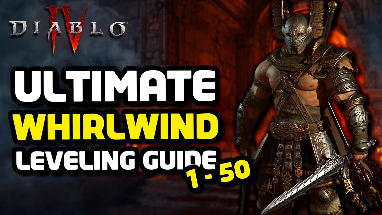 The Only Diablo 4 Barbarian Leveling Guide You'll Need! For Whirlwind Anyways │Pt.1 Levels 1 - 50