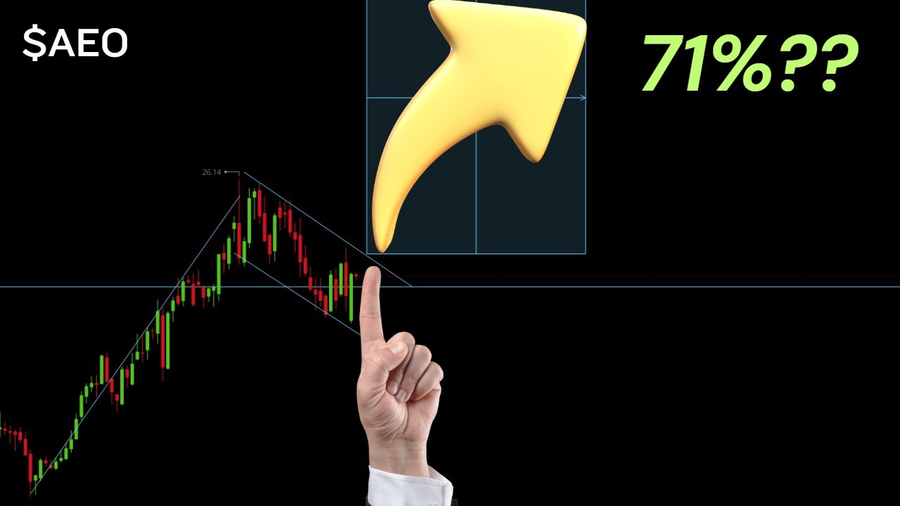 The Daily Trade - $AEO Bull Flag Pattern (BUY)
