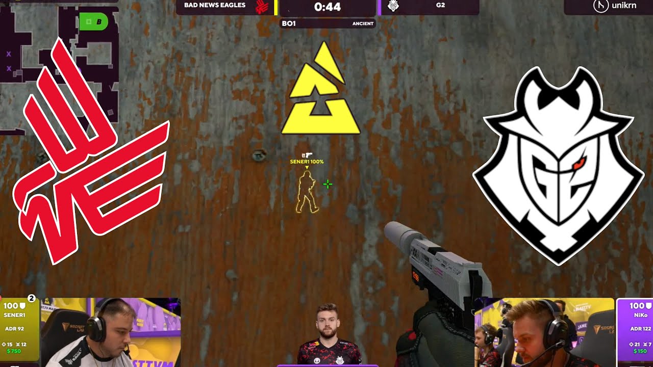 CRAZY GAME: BAD NEWS EAGLES vs G2 - BLAST LS - HIGHLIGHTS
