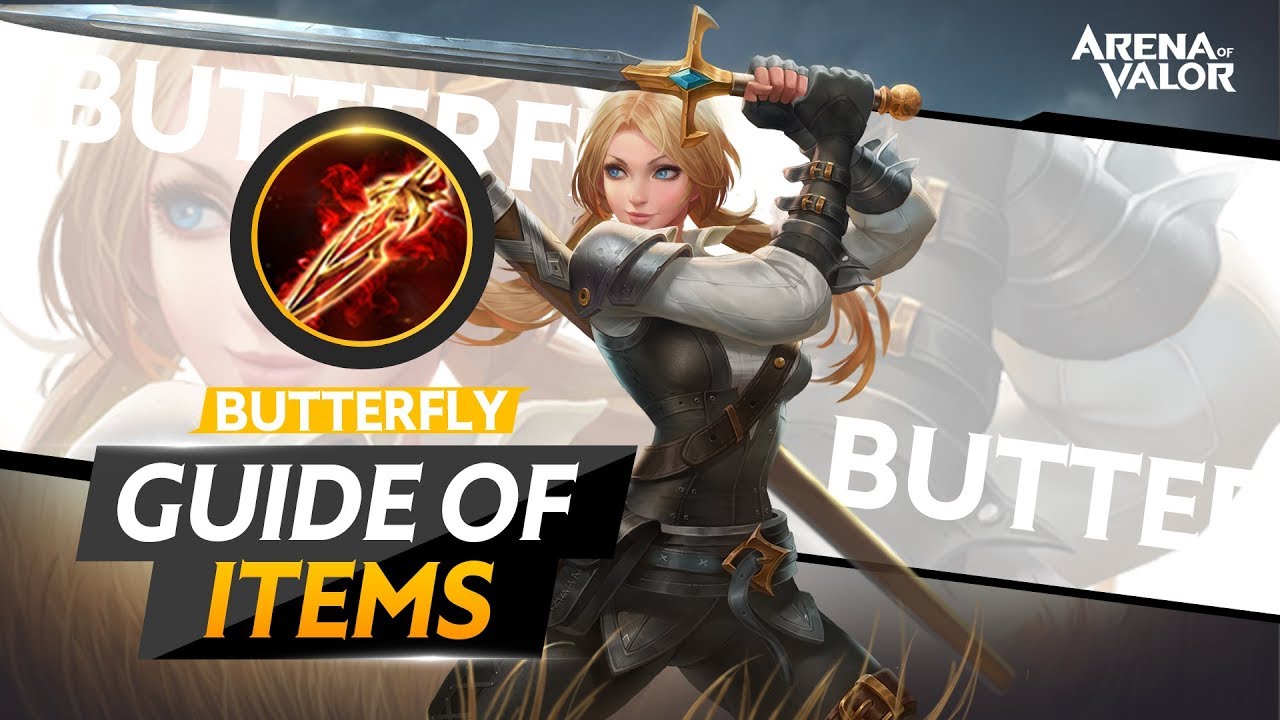 Butterfly + Fenrir's Tooth - Items Guide | Arena of Valor