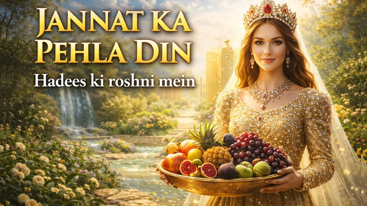 Jannat ka pehla Din |The First Day of Heaven |Quran Aur Hadees ki roshni me |Islamic Cinematic Story