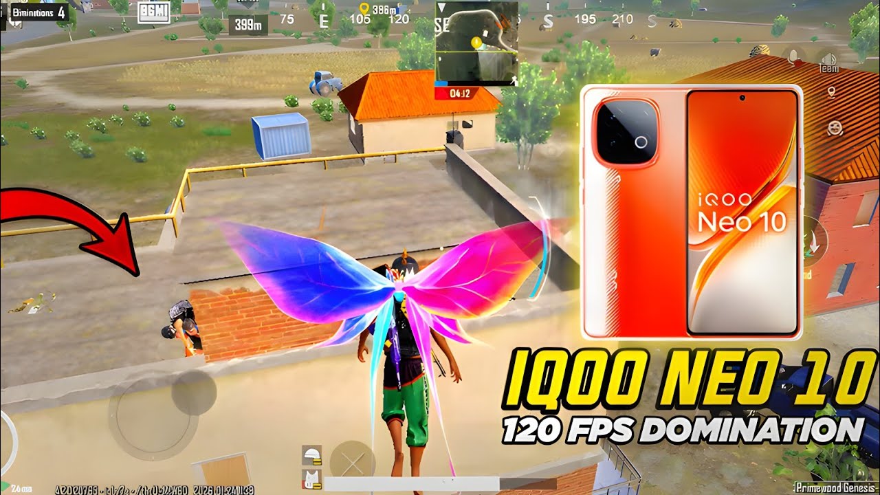 🥵🔥IQOO NEO 10 | 120 FPS DOMINATION | 4.2 UPDATE FASTEST CLUTCHES 