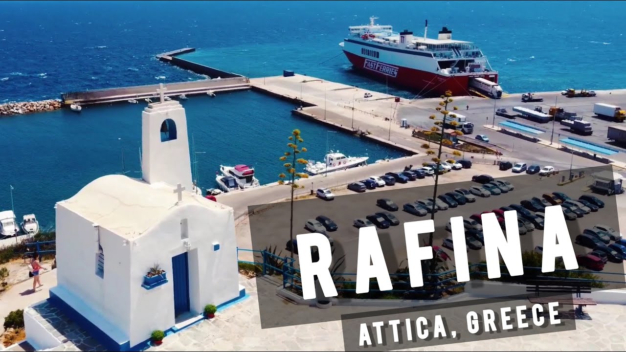 Рафина от дрона АТТИКА | ГРЕЦИЯ 🇬🇷