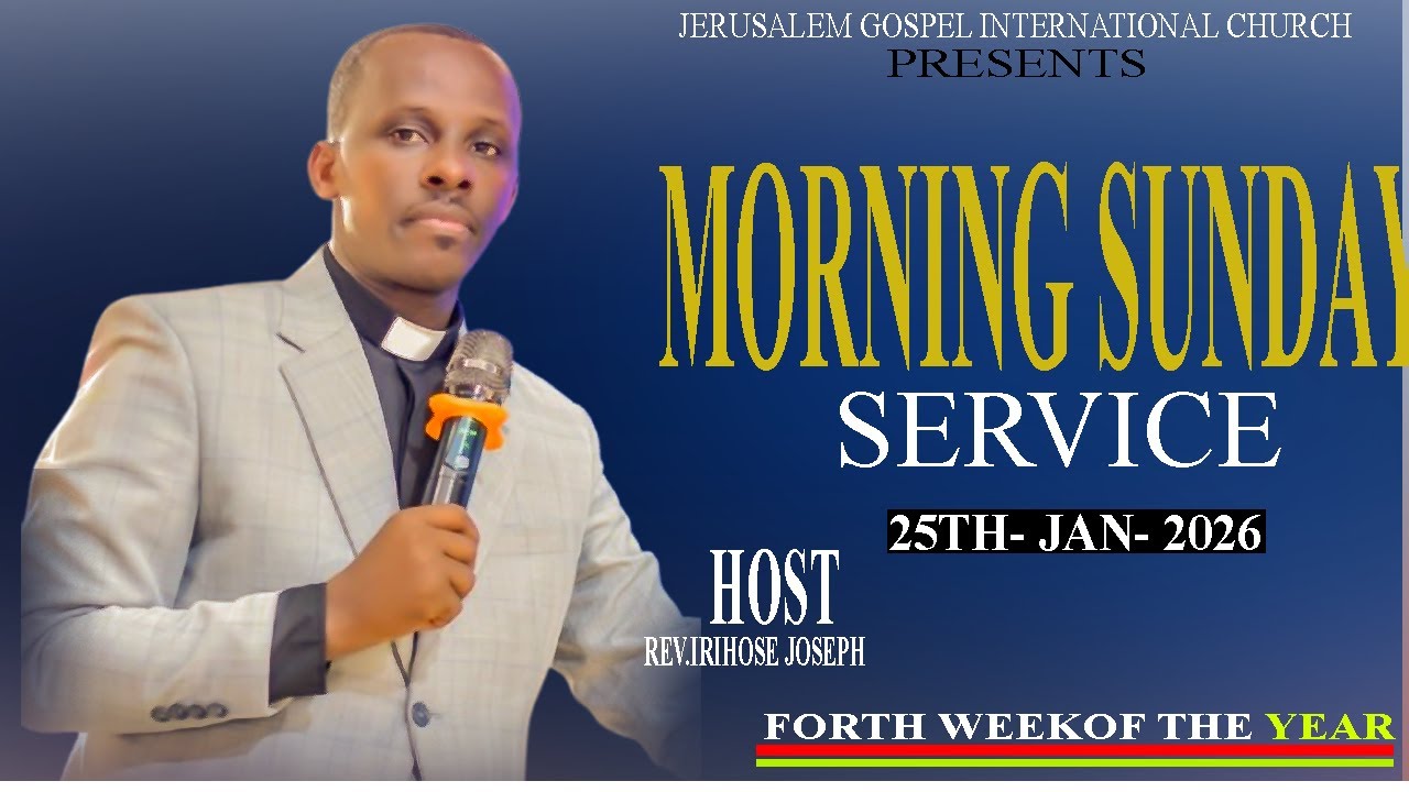 LIVE 🔴 // AMATEWRANIRO YAMUGITONDO // JERUSALEM GOSPEL INTERNATIONAL CHURCH