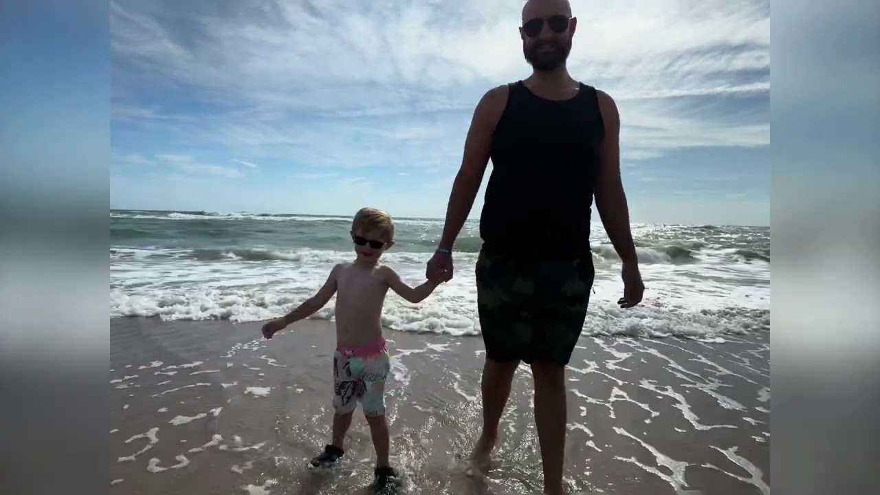 Phoenix goes to the Beach with Mama & Dada ☀️🌊🐚⛱️