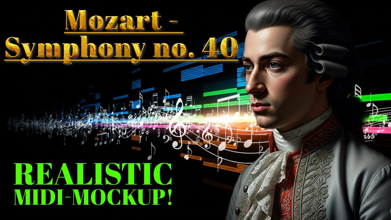 Serious Realism | MIDI-Mockup | Mozart - Symphony No. 40 - Cinematic Studio Strings & BBC SO