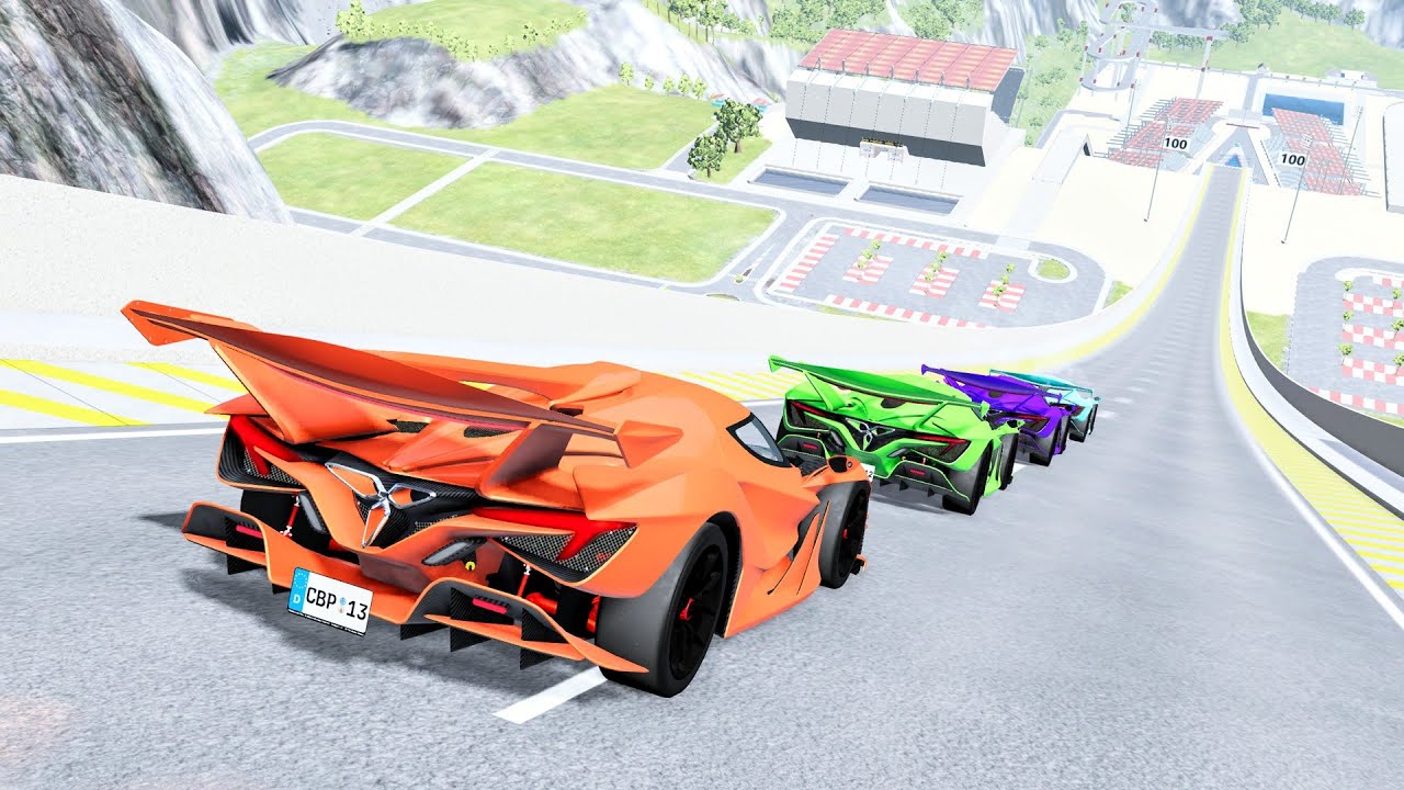 Epic High Speed Car Jumps #183 – BeamNG Drive | CrashBoomPunk
