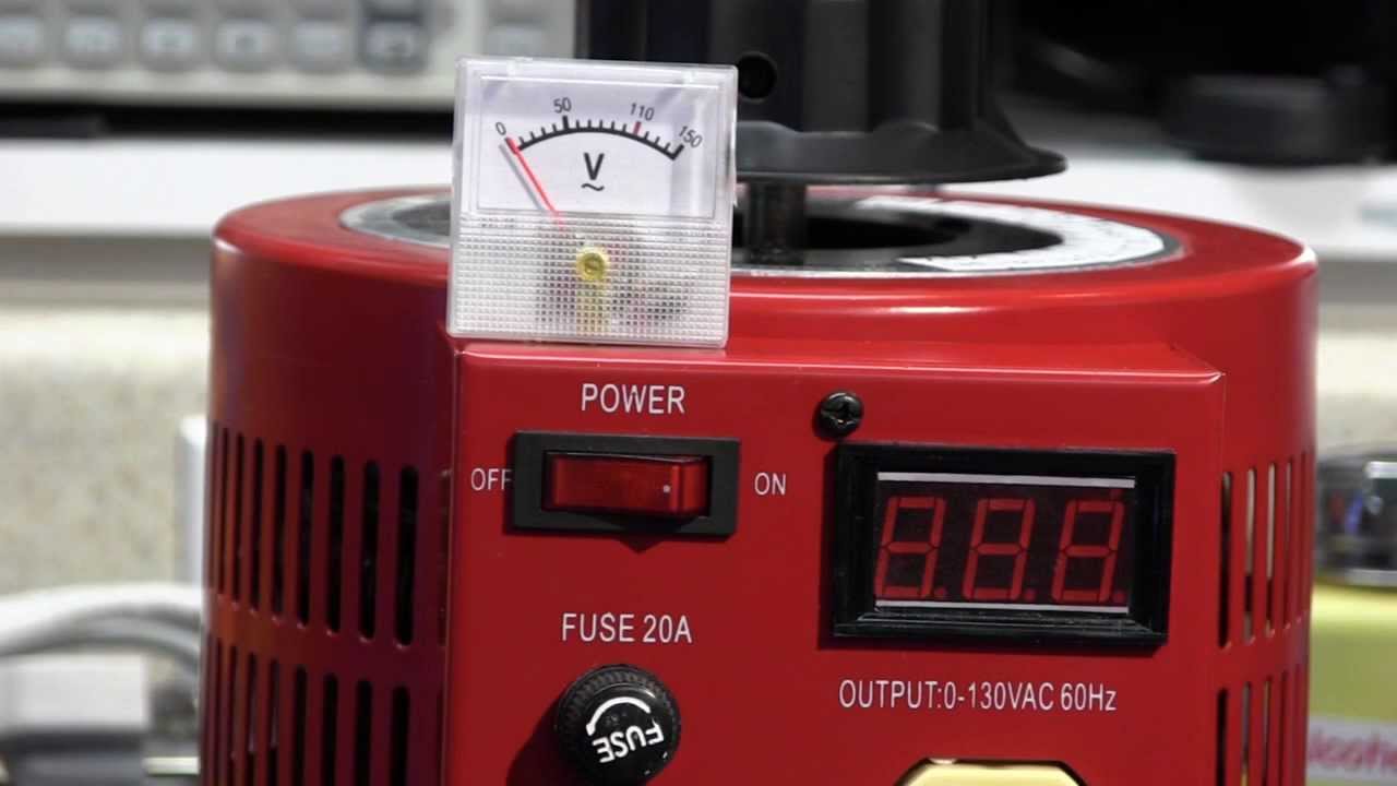 Variac upgrades and testing