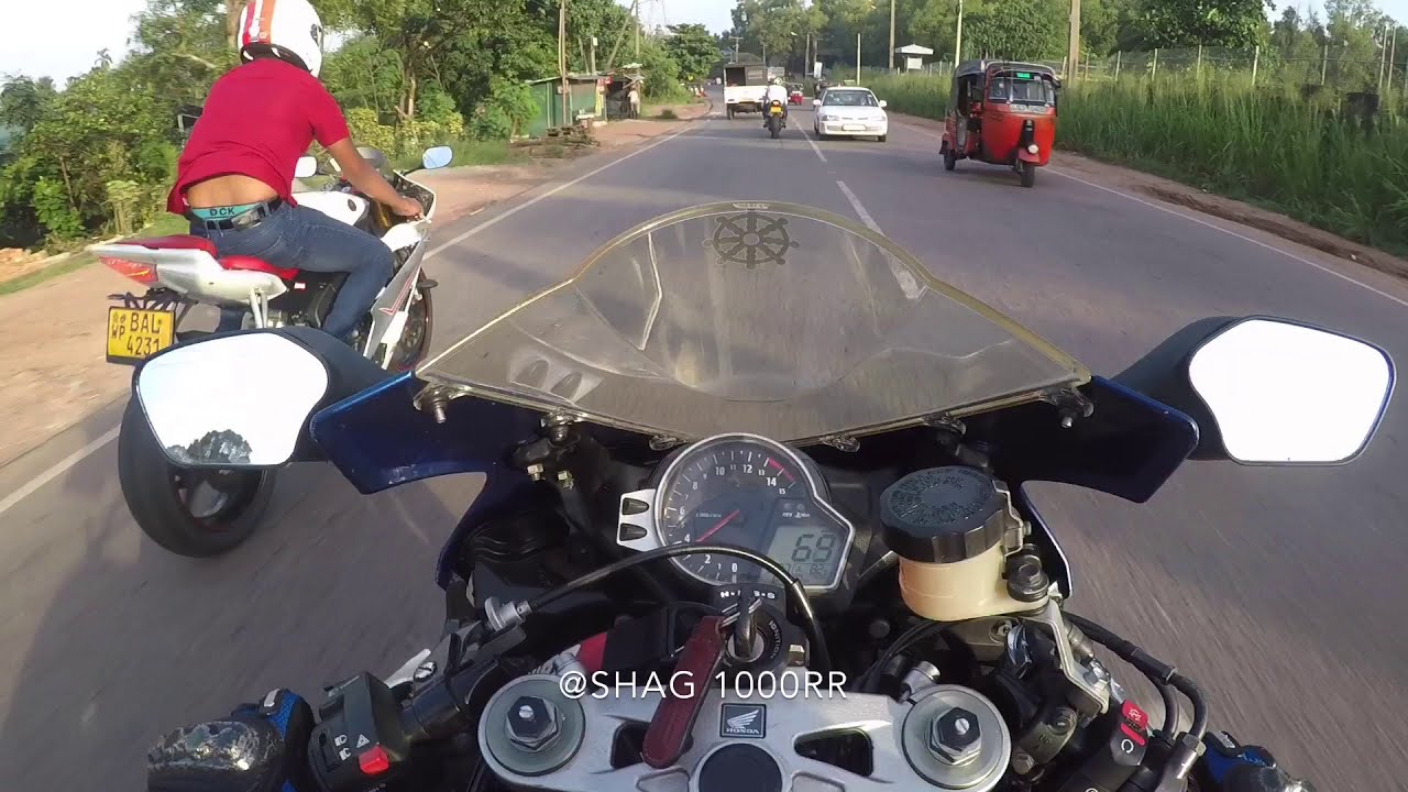 Sri Lanka Yamaha R1 R6 CBR 1000 High capacity Sunday fun Ride.... Part 1