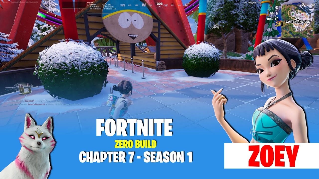 KPop Demon Hunters - Fortnite Chapter 7 - Season 1 - Full Gameplay - Doing some 